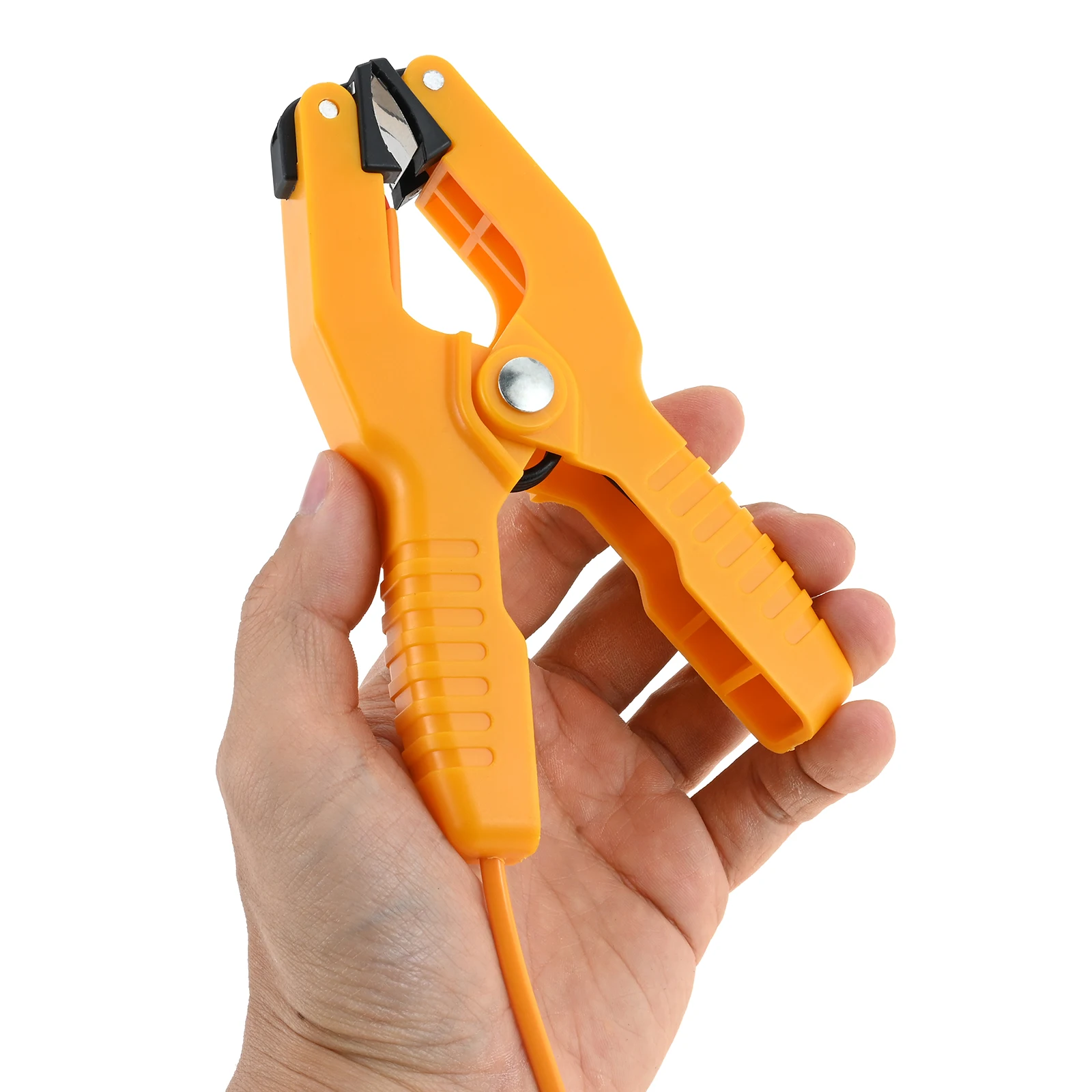 2 Set K-Type Temperature Clamp With Banana Plug Adapter For HVAC/Multimeter Temperature Sensor Probes Measures High Accuracy