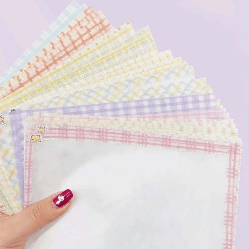 5 Pcs Light Transmission Perler Beads Baking Cloth Diy Edge-Stitched Ironing Sheets For Fuse Heatproof Beads Heat Iron-On Mat