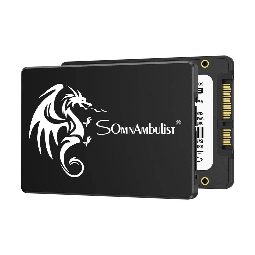 כונן קשיח פנימי SSD של SomnAmbulist בנפחים של 120GB, 240GB, 480GB ו-960GB, בנפחים של 2.5GB, 128GB, 256GB, 512GB, 1TB ו-2TB למחשבים ניידים ומחשבים אישיים