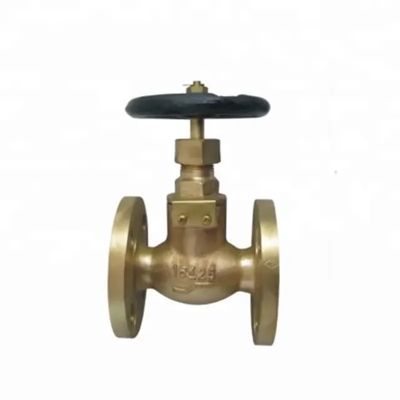 Bronze Globe Valve 5K 10K Pressure Rating Industrial Pipeline Control Component Durable Brass Body Manual Operation Water Gas