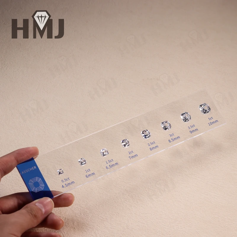 Jewelry Setting Gemstones Size Diamond Carat Ring Sizer Tester Guideline Tools Comparison Jewerly Dealer Tools Set Top Quality