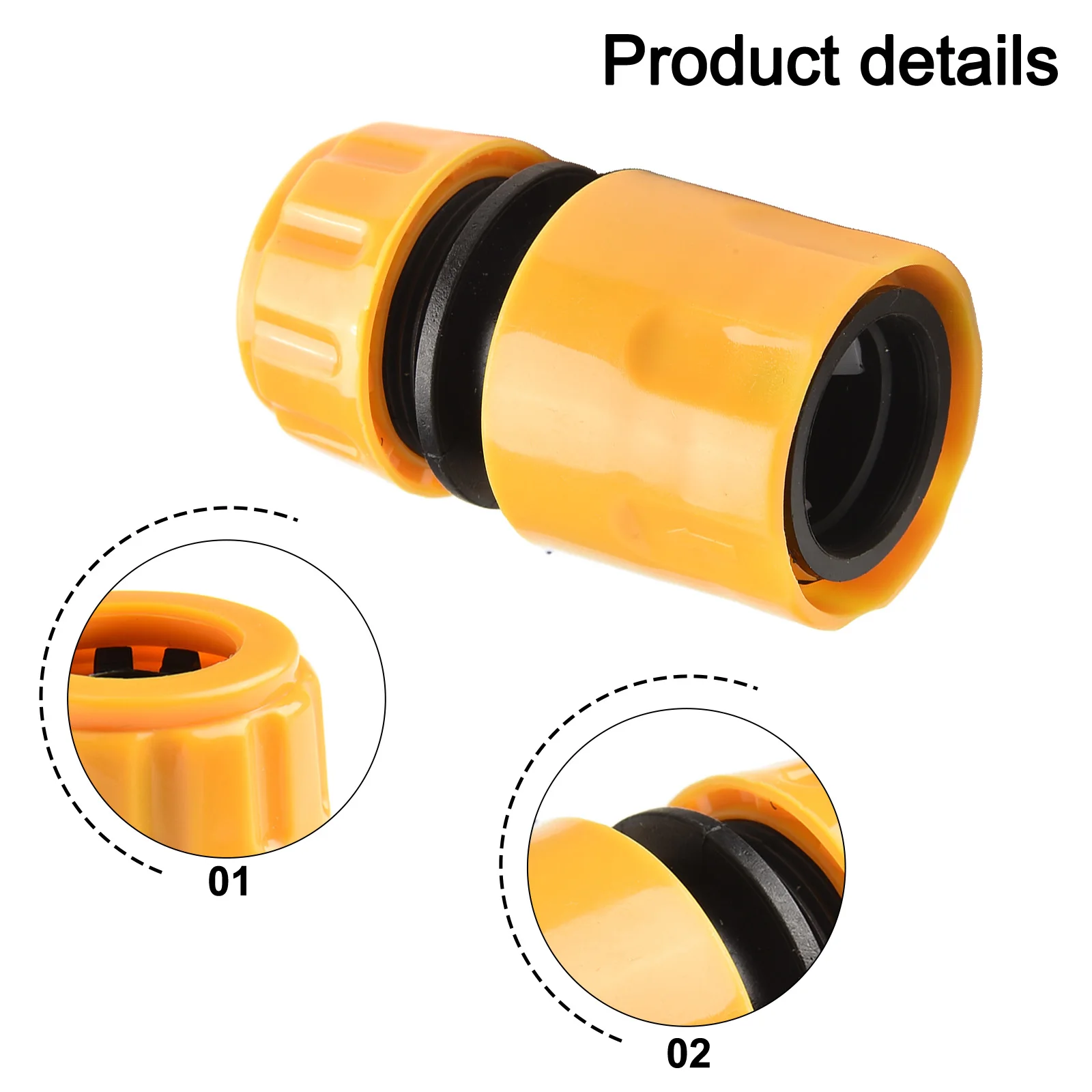 

19965 Water Connector 7pcs Water Connector Easy Installation Efficient Water Flow High Water Pressure For TS400