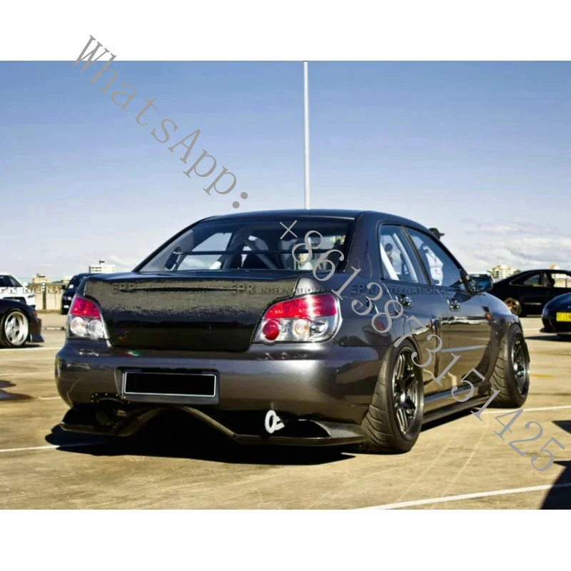 

Suitable Impreza STI (7th/8th/9th Gen) Carbon Fiber Voltex-Style Rear Lip & Spoiler Base Plate