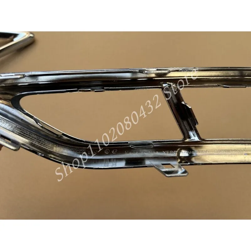 

ABS car tail exhaust pipe muffler tail throat bright frame Trim Car Accessories For VW Tiguan MK2 R-Line 2020 -2024