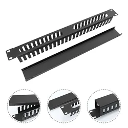 Metal Offline Rack Cable Manager Frame Management Organizer Server Cold Rolled Steel Plate 24-Slot