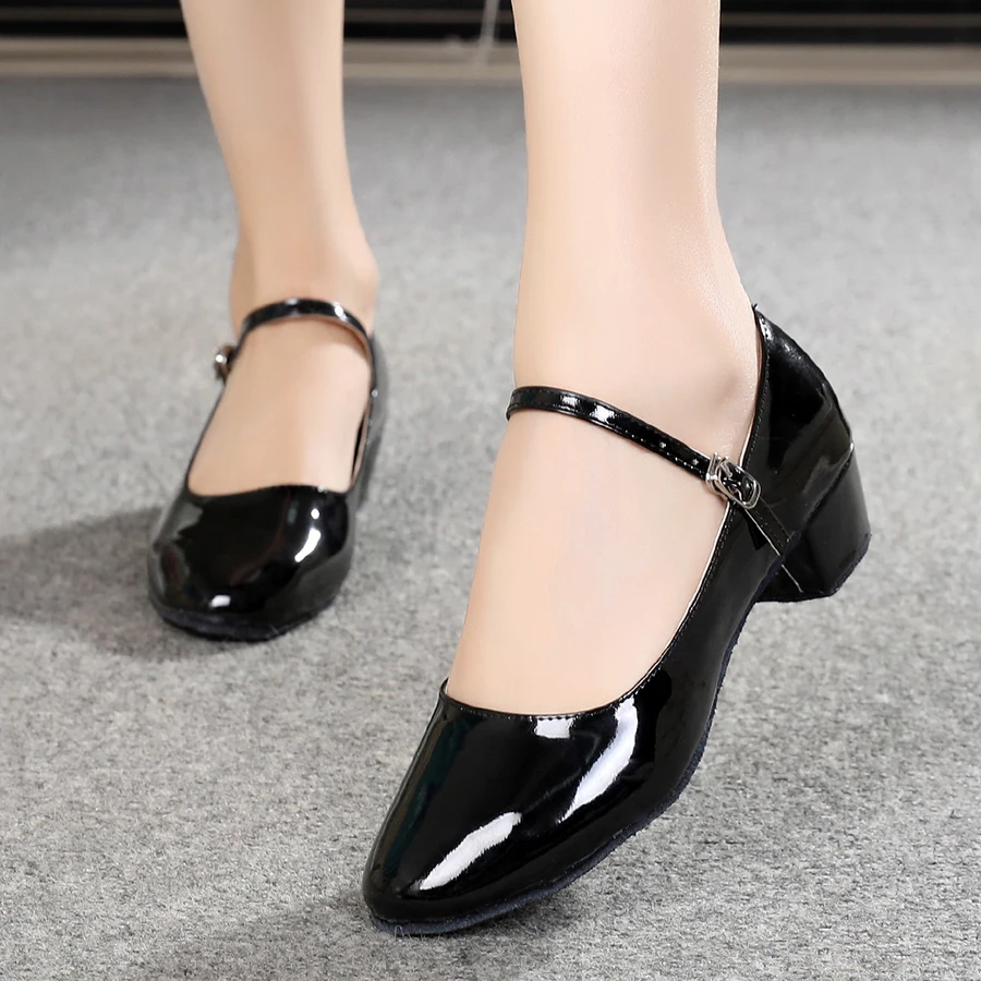 Scarpe da ballo per ragazze per donna Sala da ballo da donna Scarpe da pratica per performance di danza tango moderna Scarpe da donna con tacco alto