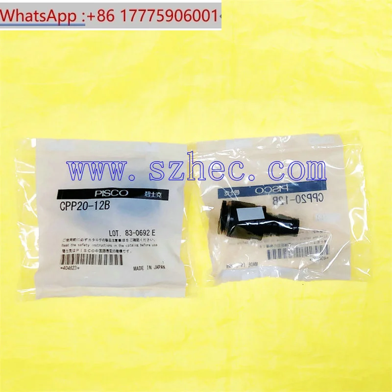 Japón PISCO CPP20-6B CPP20-8B CPP20-10B CPP20-12B conector