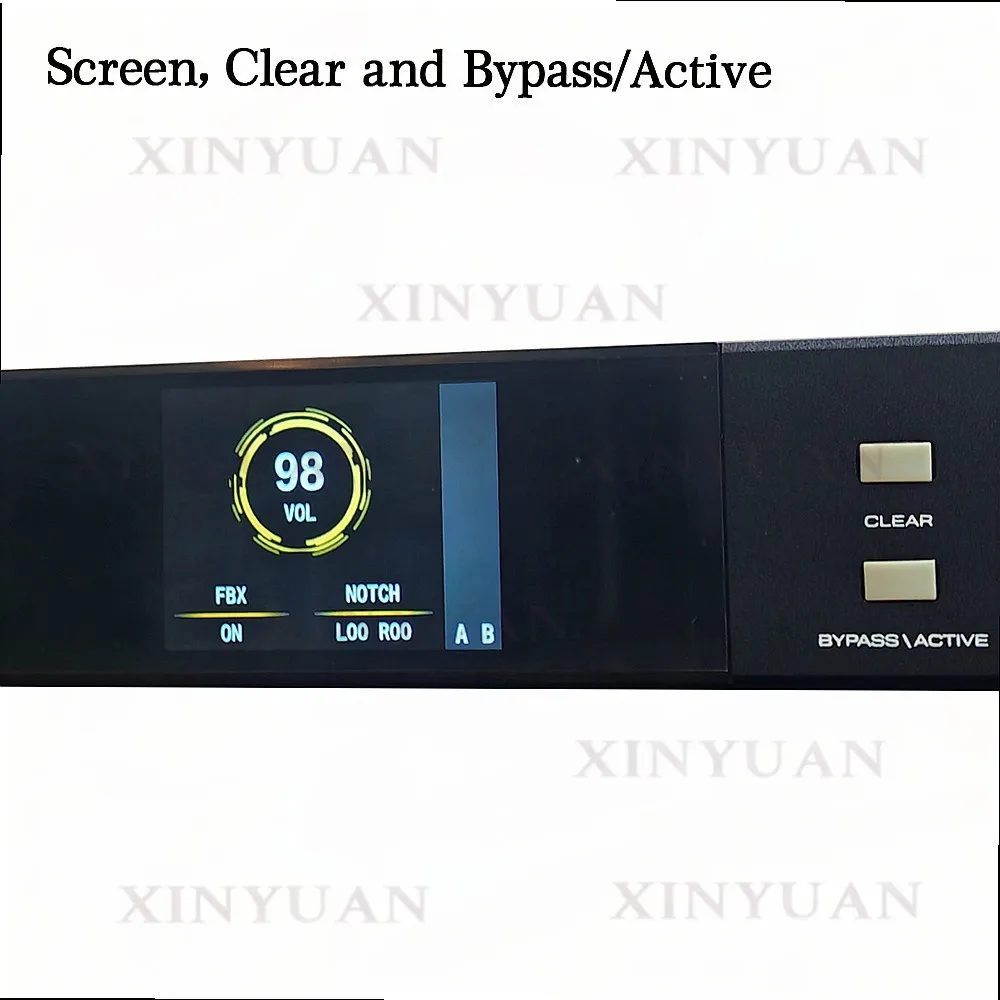 Feedback Suppressor with Screen for Conference Anti-Howl and Feedback Elimination Engineering PX-6800