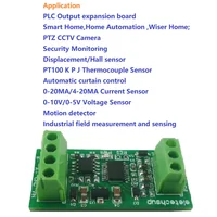 Módulo de colección ADC de 12 bits, corriente de voltaje Modbus RS485 de bajo costo, 4-20mA, 0-10V, PLC, HMI, placa de expansión IO remota analógica
