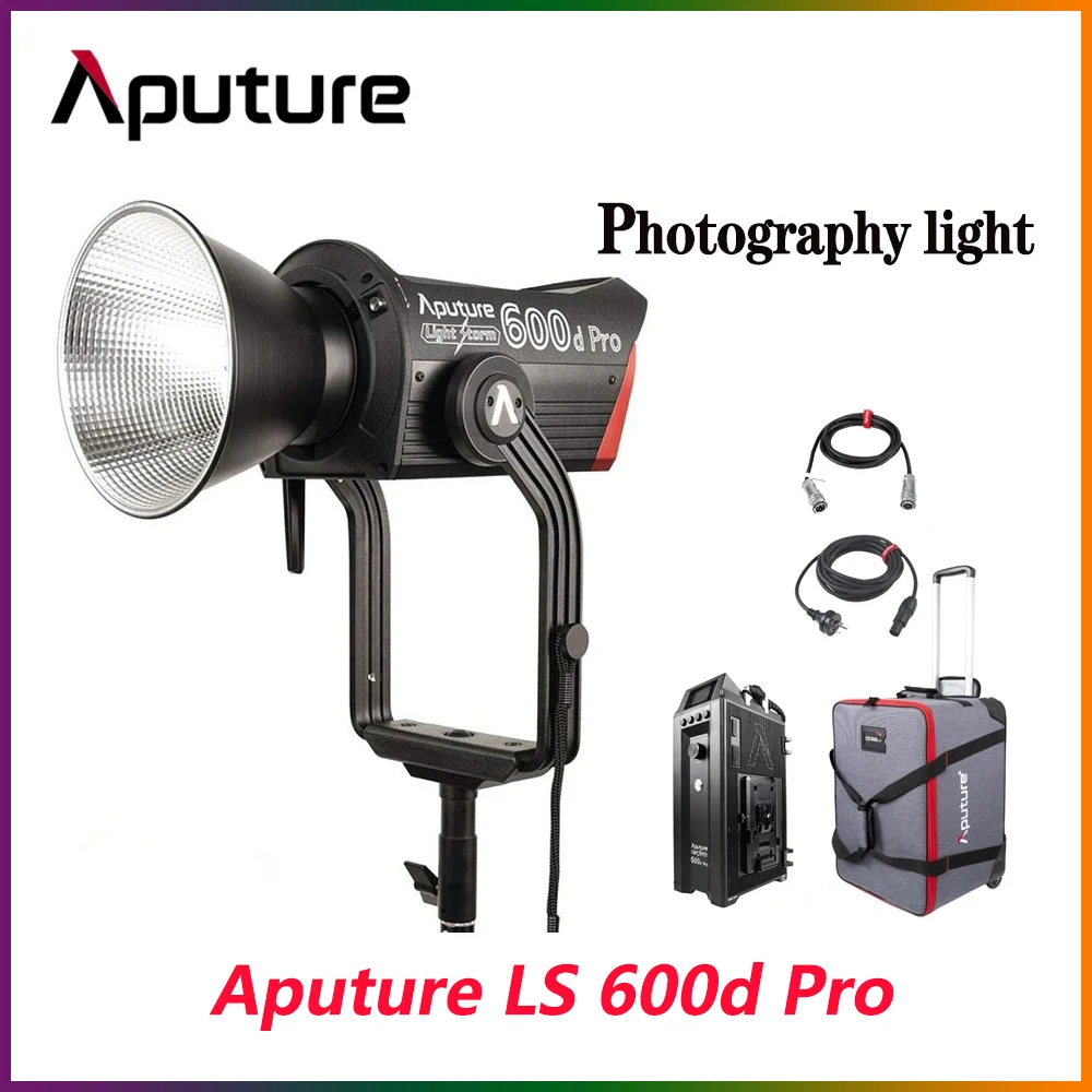 

Aputure LS 600d Pro Light Storm V-Mount 600W 600 PRO Professional Video Lamp Photo Daylight LED Light