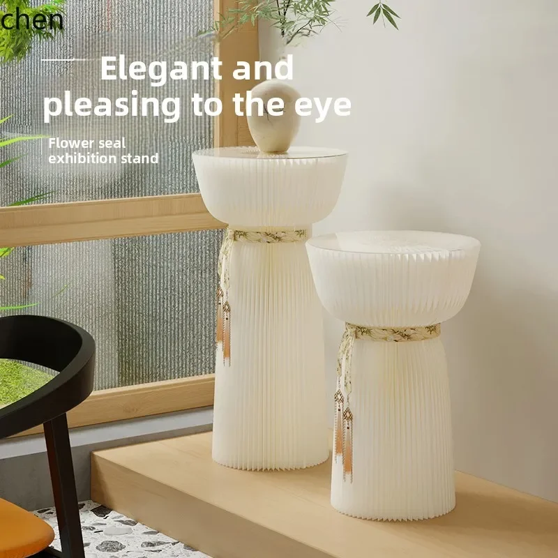 Paper Product Island Display Stand For Jewelry And Accessories Display RackN10
