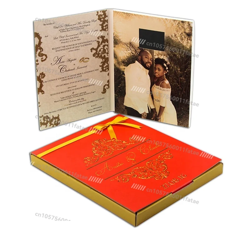 

Thin Film Transistor LCD Mobile Pentium 4 Promotional Gifts Brochure Design Video Wedding Invitations