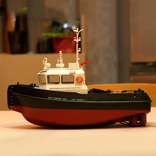 

1/72 RC Damenstein 1606 Tugboat Model Toy DIY Handmade Remote Control Ship Model Assembly Kit Dual Motor Ship Model