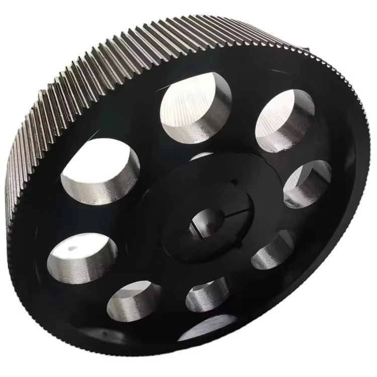 0701.2024 West custom 45c timing pulley with taper hole MOQ1