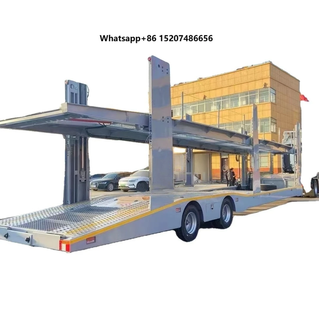 Double Deck Car Carrier Semi Trailer 8-10 Fancy Cars Transport Car Carrier Semi Trailer for Sale