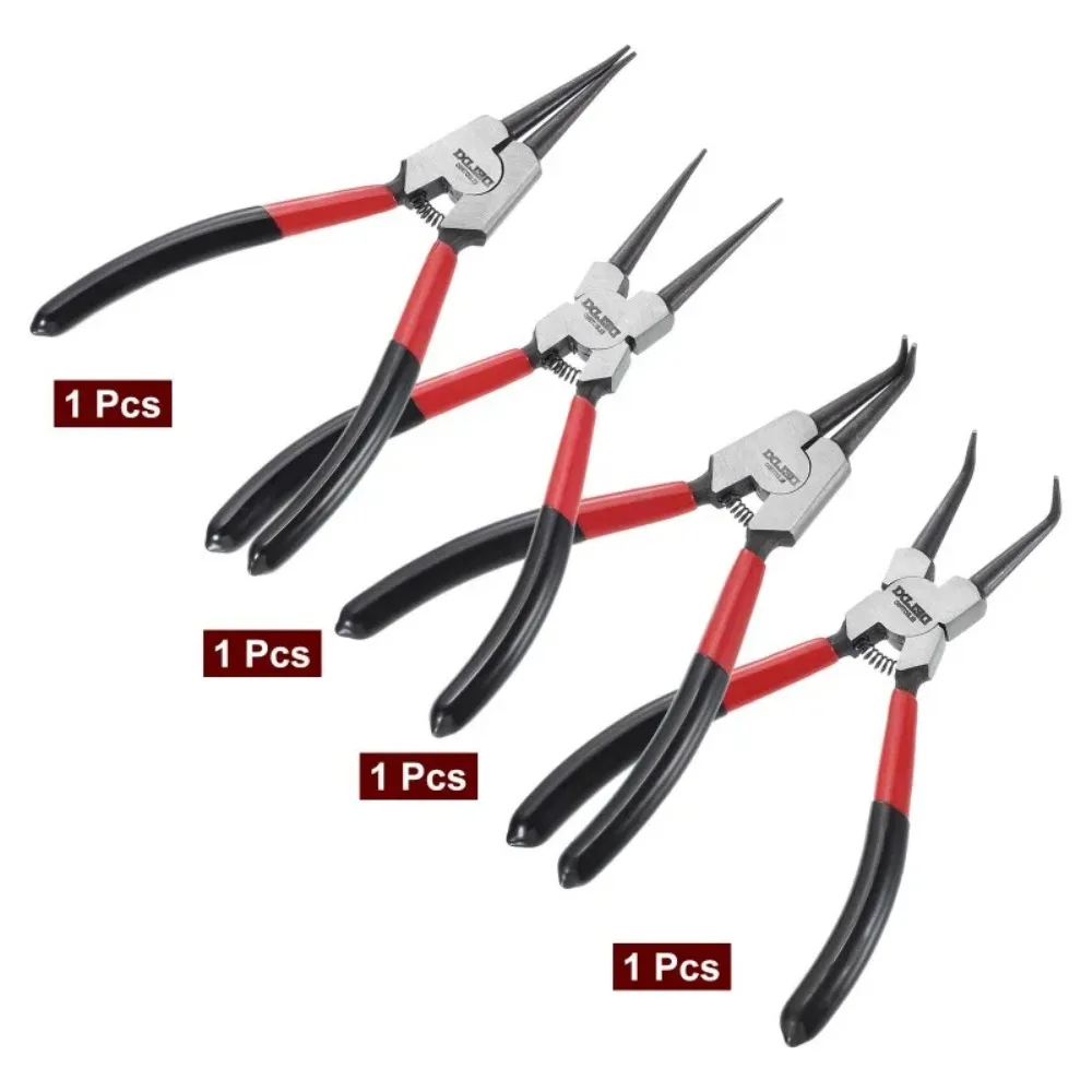 1pcs 5-In Dual Use Industrial Grade Snap Ring Pliers for Both Internal and External Use Small Spring Retaining Ring Pliers 2025