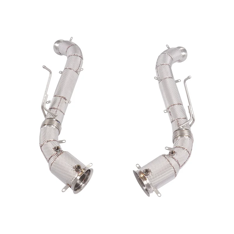

Three-way Catalytic Converters and Heat-insulated Stainless Steel Exhaust Pipes for McLaren 600LT, 540, 570 3.8T Downpipe