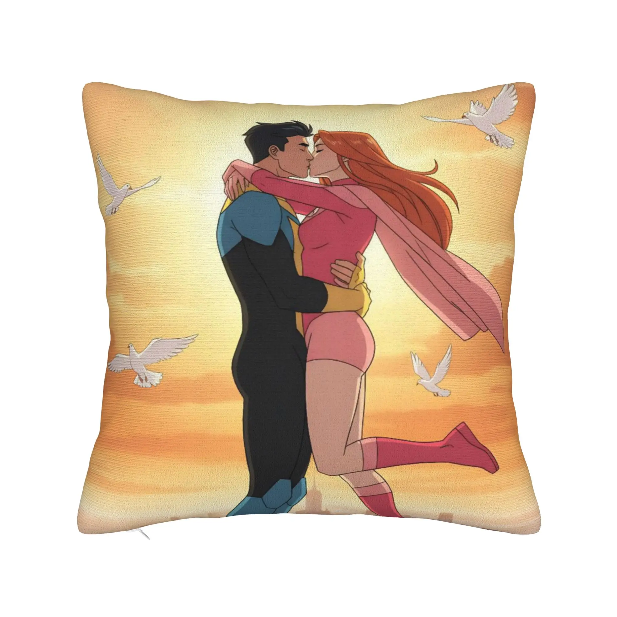 Decorative Pillowcase Invincibles Comic Accessories Home  Throw Pillow Case Cover Square Multiple Sizes