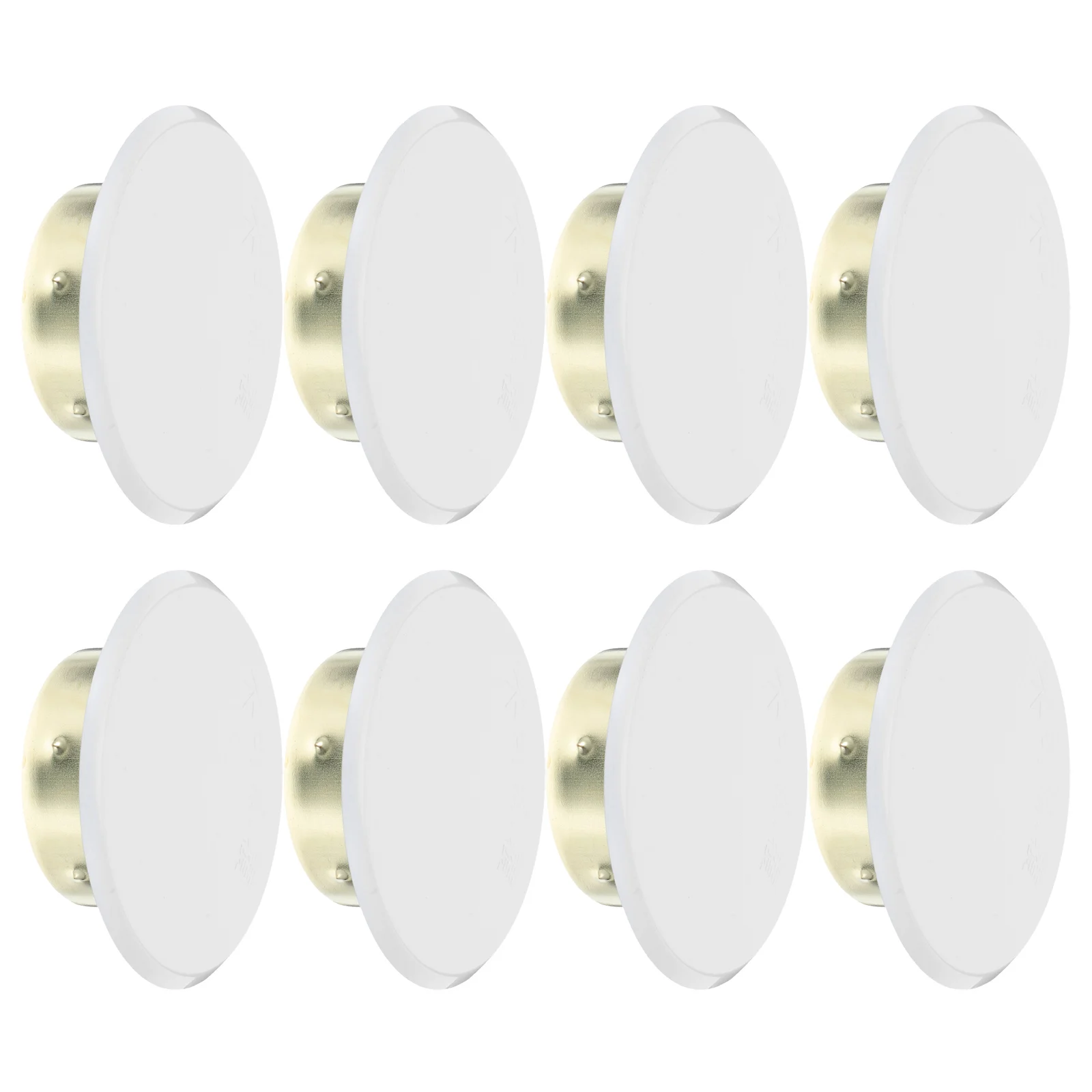 8Pcs Decorative Fire Sprinkler Covers Metal Ceiling Sprinkler Head Cover Plate for Industrial Ceiling Cover Plate