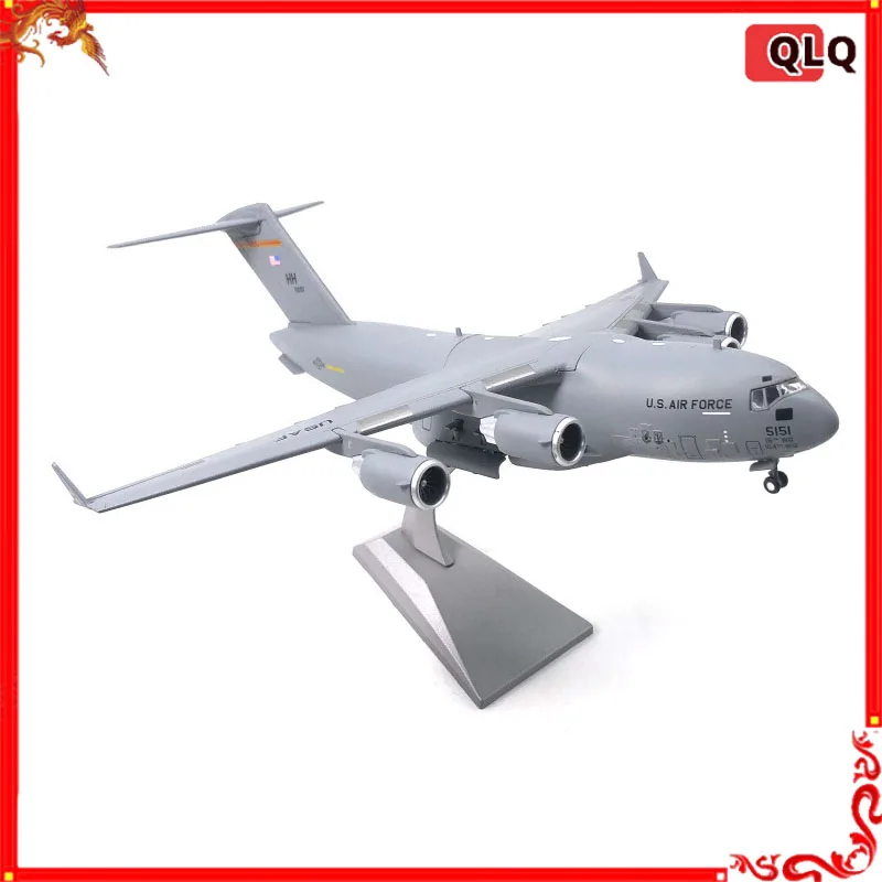 1/200 Scale US C-17 C17 Globemaster III Strategy Transport Aircraft Diecast Metal Airplane Plane Model Home Decor Gifts for Adul