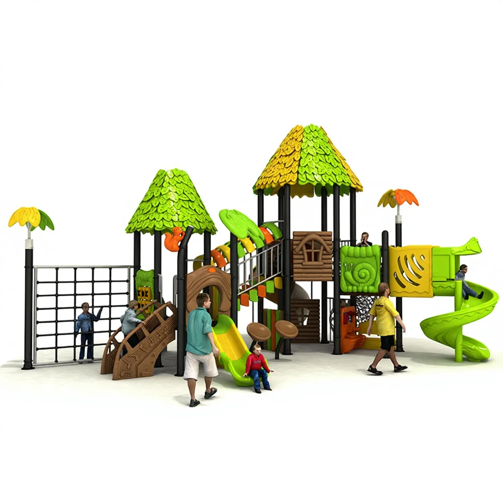 Commercial Kids Slide for Outdoor Playground Amusement Park Sports Facilities for Garden School Residential Areas LLDPE Plastic