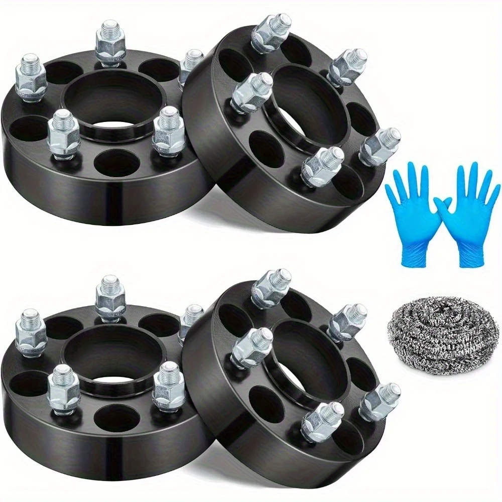 

5x4,5 (5x114,3 мм) проставки для колес 1 дюйм для Ford Mustang/Explorer и Lincoln (1/2-20, ступица 70,5 мм, 4 шт.)