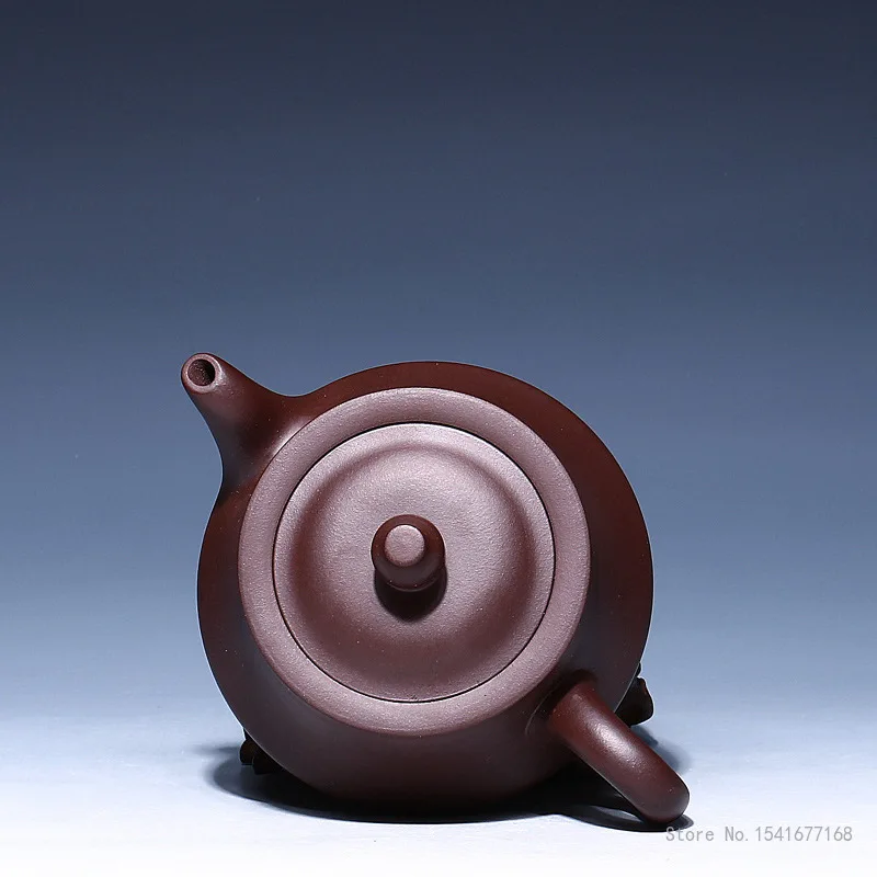 

Chinese Style Yixing Purple Clay Xishi Gaosheng Teapot, Kung Fu Household Teaware, Pure Handmade, 330ml, Tea Pots, 1Pc