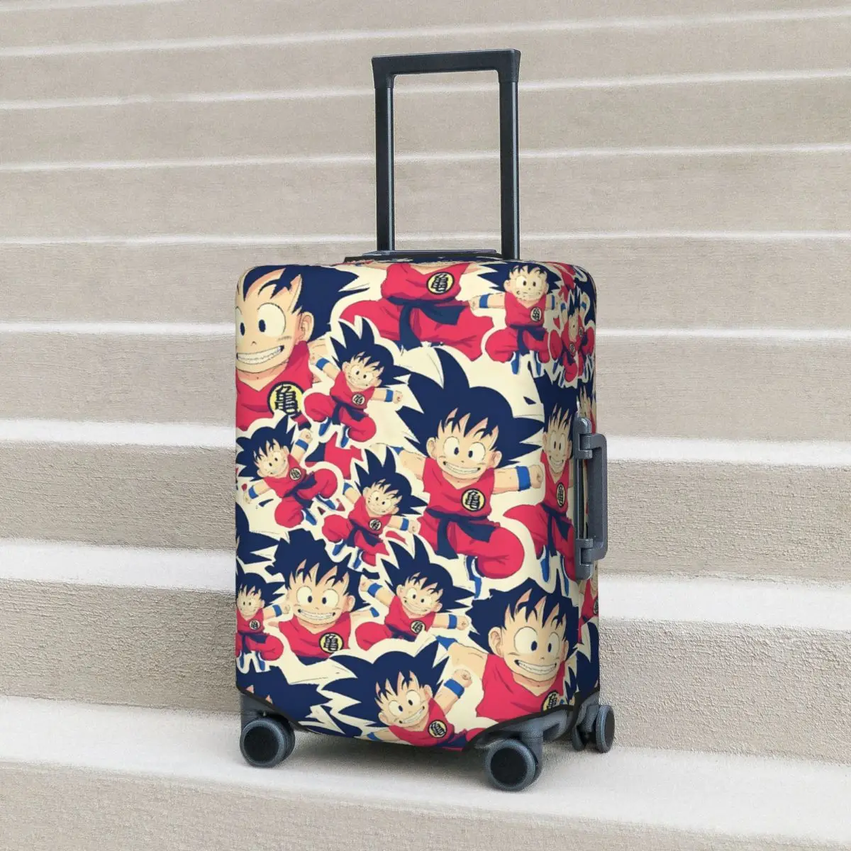 Allover Print Dragon Ball Suitcase Cover Flight Business Useful Luggage Supplies Protection
