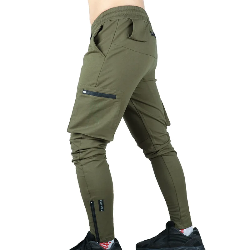 Men's Camouflage Pants Men's Long Pants Skinny Jeans Skinny Pants Multi-pocket Thin New Menswear Trouser Slim Summer Stretch
