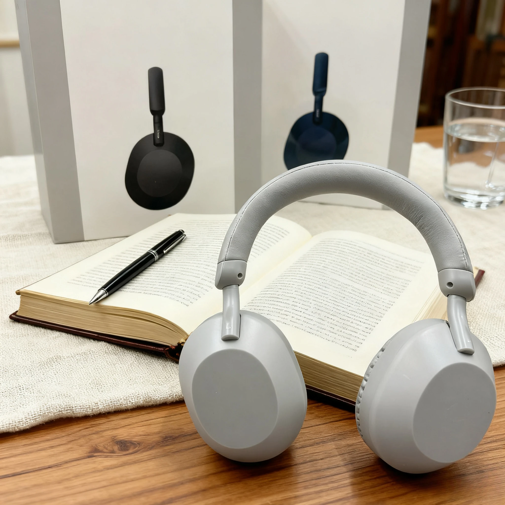 Écouteurs Bluetooth sans fil sur l'oreille WH1000XM5 avec son stéréo, adaptés au sport et aux jeux