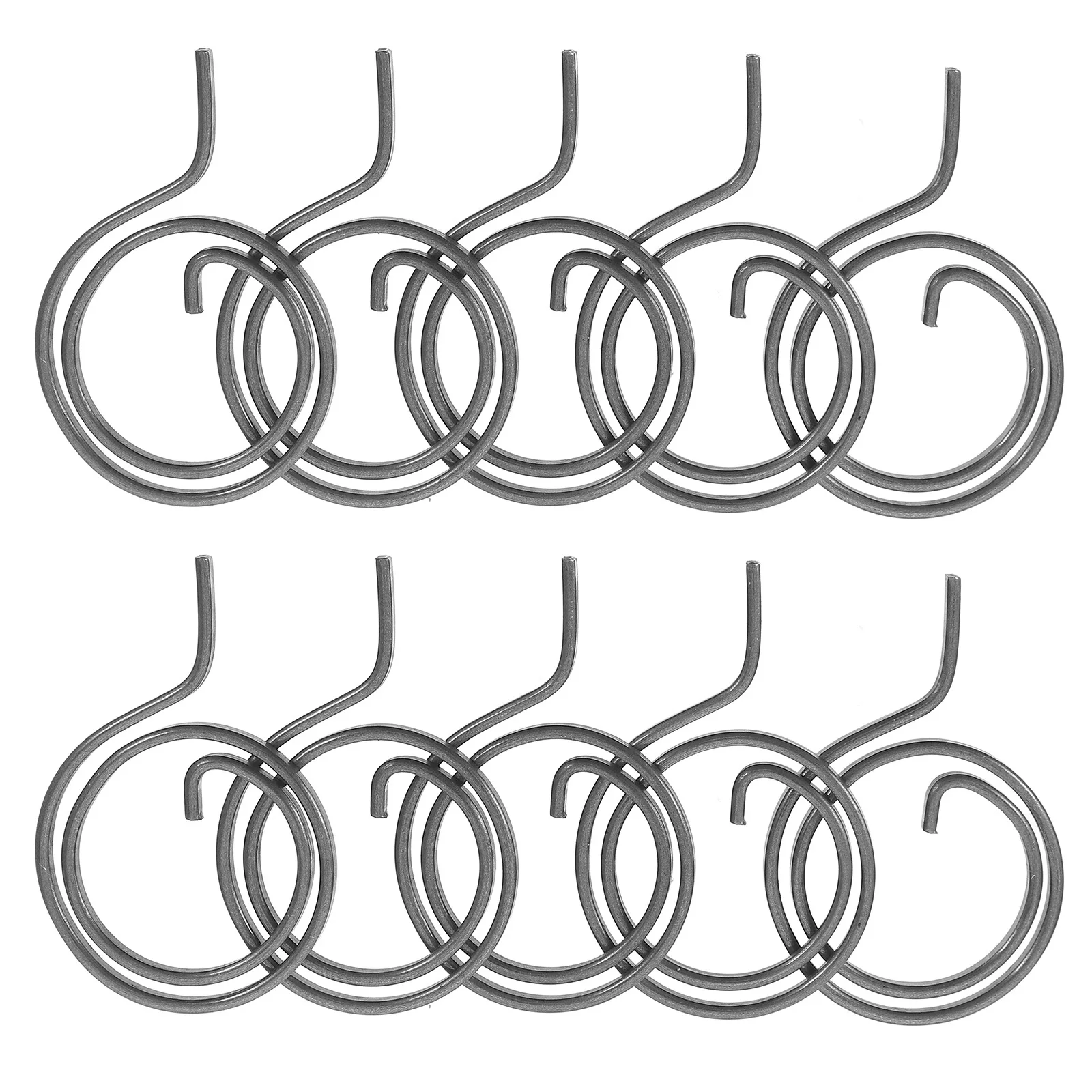 

10pcs Door Spring Accessories Kit Iron Durable For Anti-Theft Doors Bedroom Garage Lock Core Replacement Springs Bulk Metal Lock