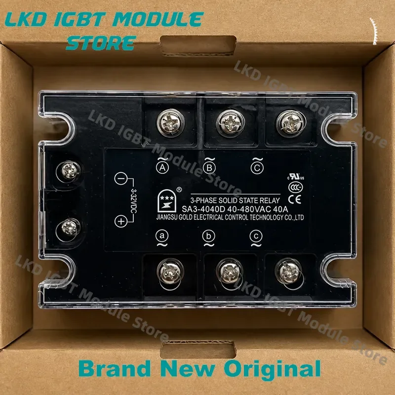 for SA3-4040D Solid State Relay 40A 40-480VAC New Original