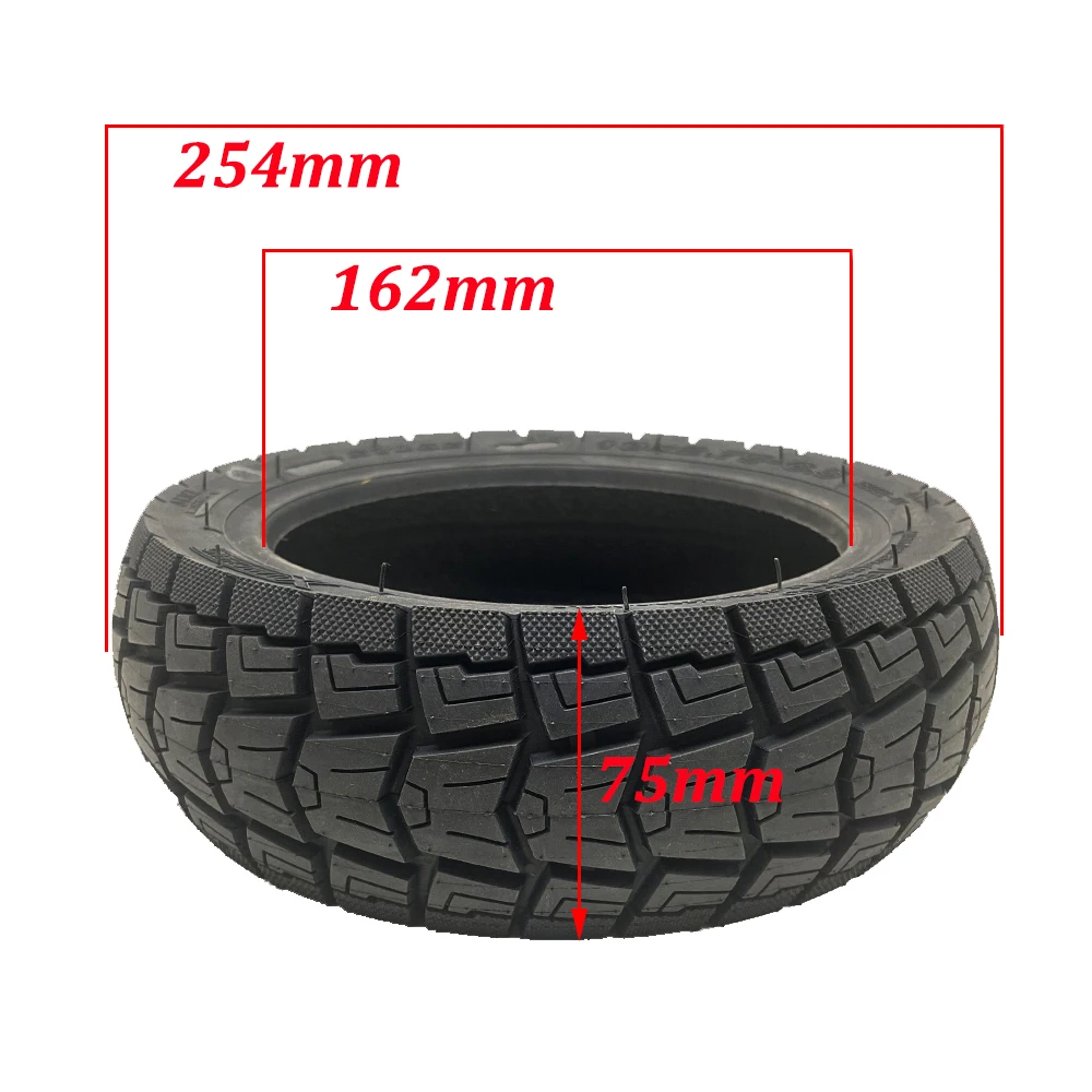 Xuancheng 10x2.75-6.5 Tubeless Tire 10x2.70-6.5  255x70 Off-Road Vacuum Tyre for Electric Scooter 10 Inch Pneumatic Wheel Parts