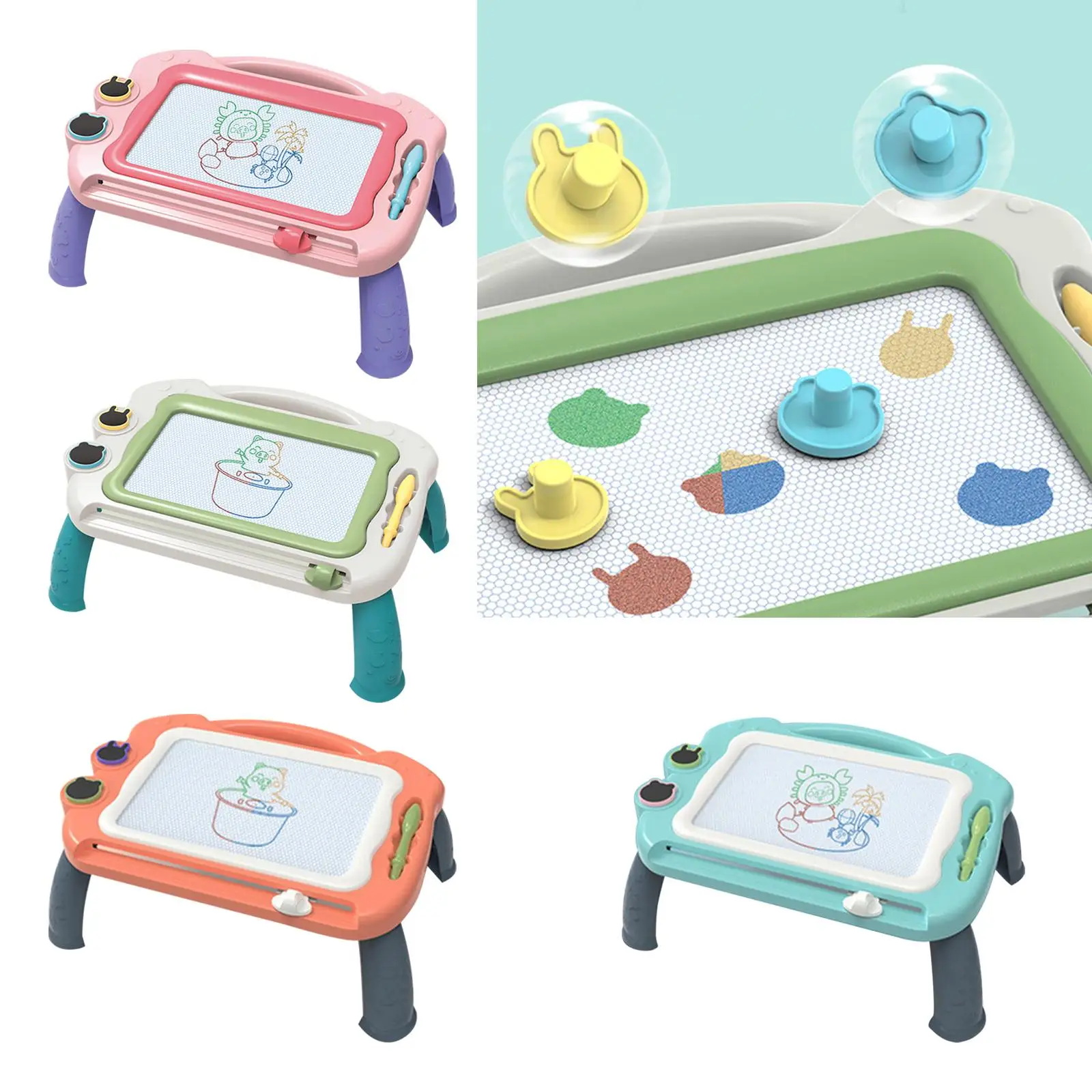 Magnetisch tekenbord speelgoedset schilderij krabbelbord voor verjaardag kinderen peuters