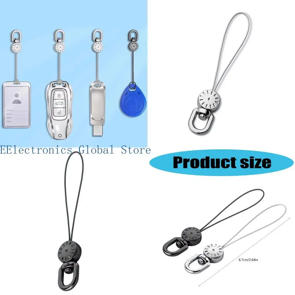 

462B Multiple Functional Nylon Phone Strap with Face Buckle Hands Frees Phone Holder Upgrades for Travel Sports & Everyday Use