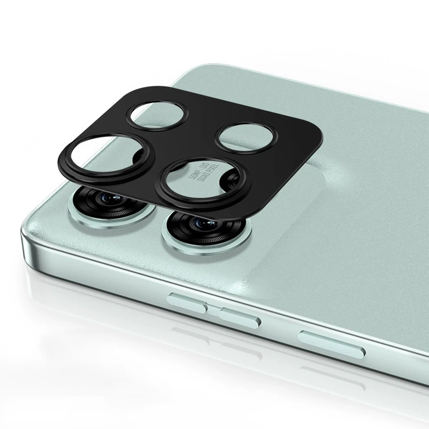 Protecteur d'objectif creux en alliage d'aluminium pour Motorola Moto G75 5G, couvercle de lunette de caméra de téléphone