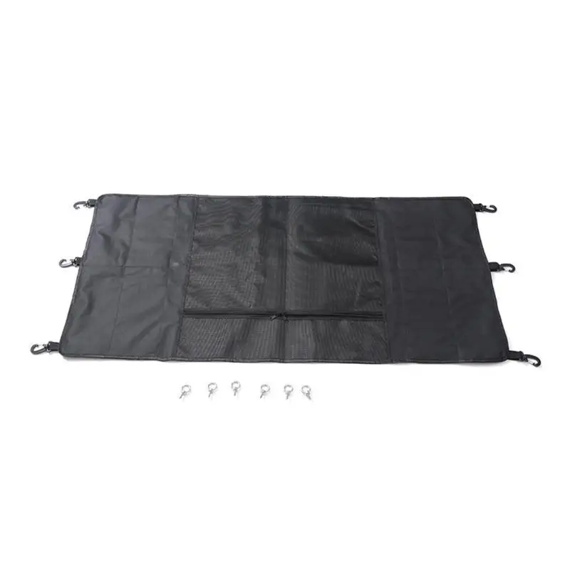 

02DE для Jimny JB64 JB74, задний багажник автомобиля, полка для посылки, навес для груза, сетчатая сумка для хранения багажа с