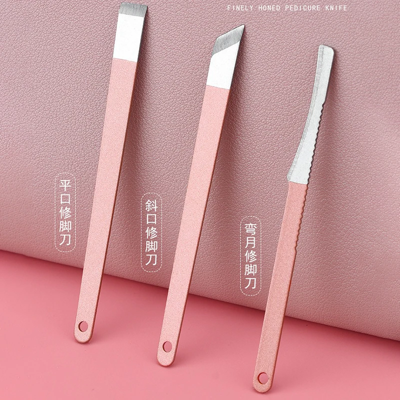 휴대용 매니큐어 세트, 전문 네일 풋 케어 페디큐어 손톱깎이, 페디큐어 나이프 그루밍 키트, 핑크 접이식 가방 포함, 15 개