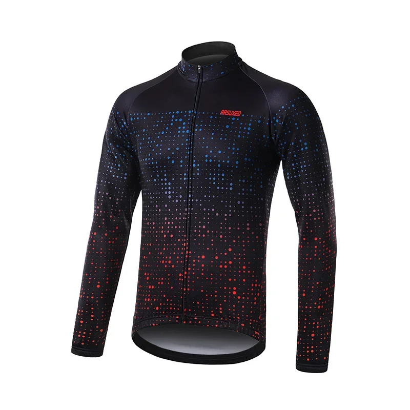 Spring and autumn coat printed fleece warm quick-drying outdoor cycling coat