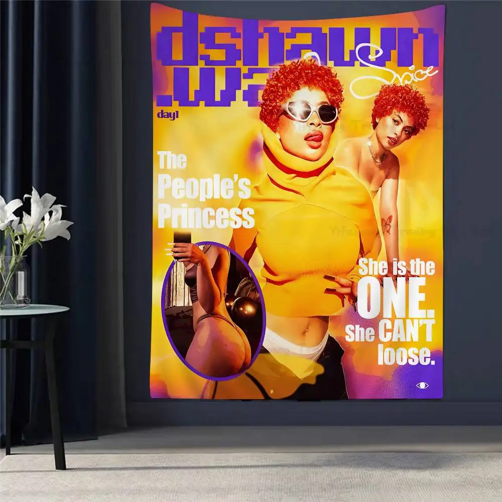 

I-Ice S-Spice Rapper Hanging Bohemian Tapestry Hippie Wall Hanging Bohemian Wall Tapestries Mandala Wall Hanging Home Decor