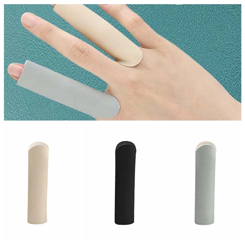Hand Care Tools Finger Protectors Covers Corrector Finger Finger Bunion Pads Finger Sleeves PU Leather Anti Friction