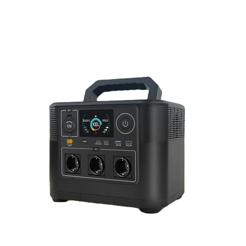 1200W Large Capacity 110V 220V Portable LiFePO4 Power Station Wholesale Outdoor Mobile Emergency Energy Supply