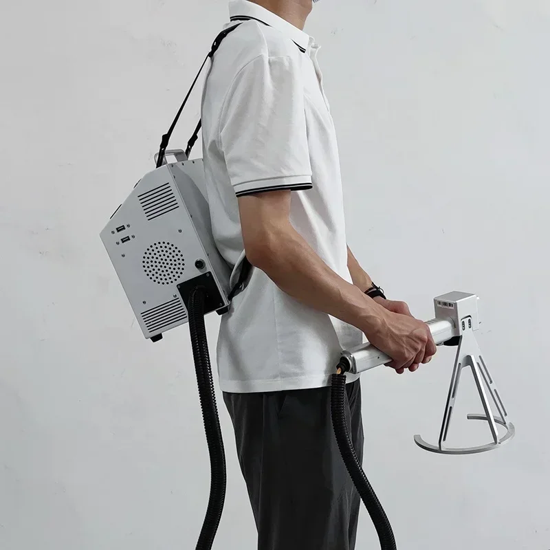 

BBackpack Laser Portable Metal Marking Machine