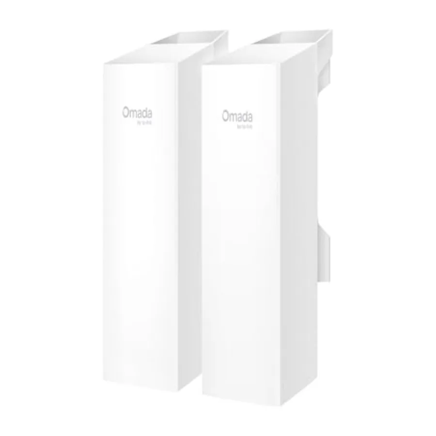 

Omada Point to Point Wireless Bridge Outdoor 5GHz 867Mbps PtP PtMP 1km Range 3 Gigabit Ports PoE or DC Powered IP65 Weatherproo