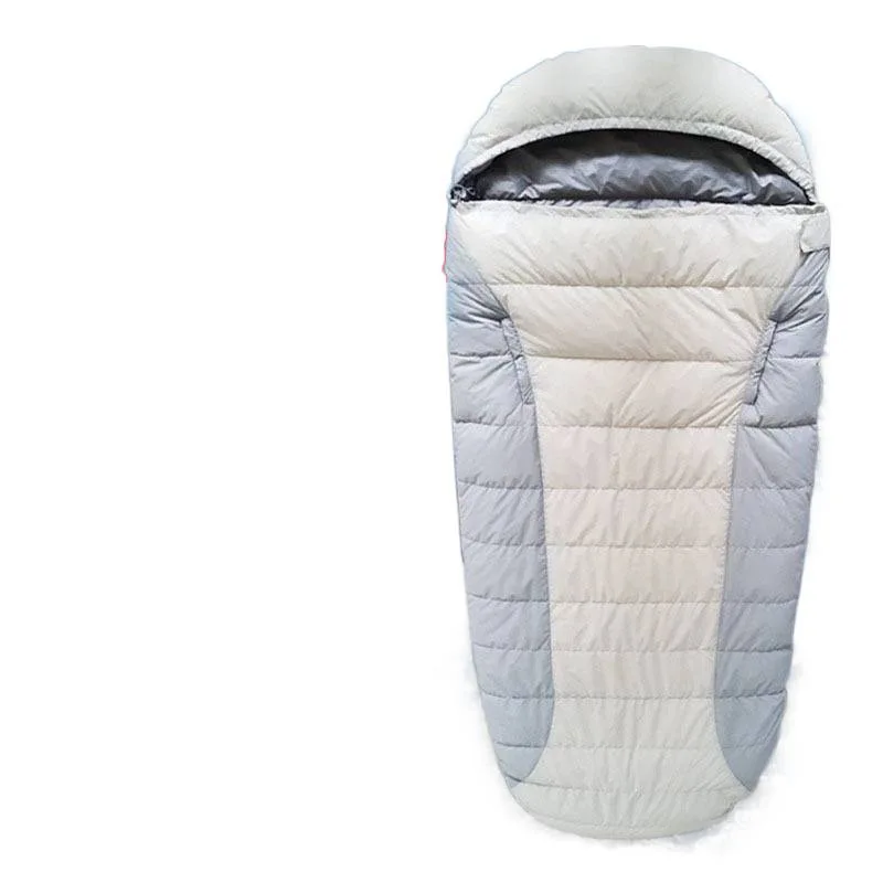 Egg-shaped hand feather down outdoor sleeping bag duck down filled outdoor camping lunch break cold