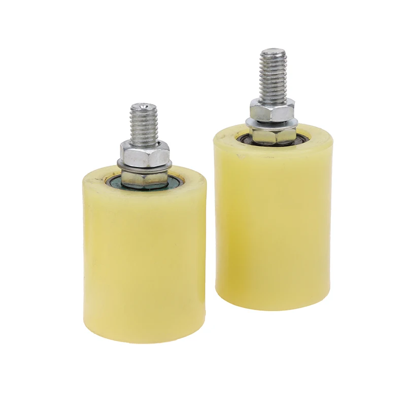 Rolo Guia de Nylon para Portão Deslizante Rolamento Espessado Posicionamento Roda da Porta Deslizante Prático ou Cantilever Gates