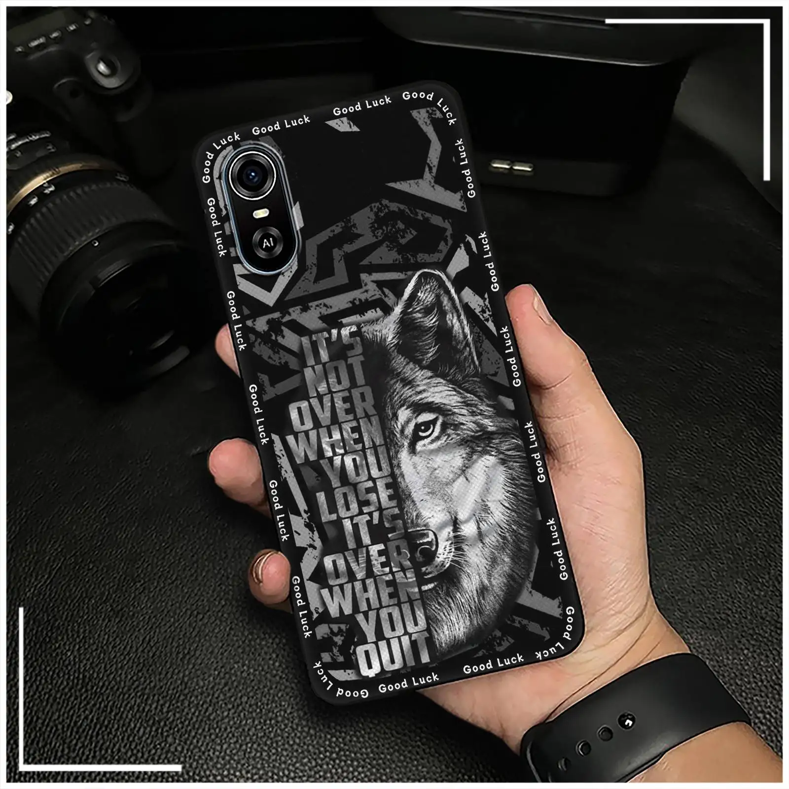 Graffiti TPU Phone Case For ZTE Blade A31 Plus/Optus X Sight 2 Fashion Design Durable Mobile Case Cell Phone Sleeve