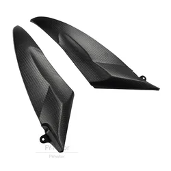 Motorcycle Parts Black Plastic Gas Tank Side Cover Panel Fairing Trim Cowl Fit For Yamaha YZF R6 2006 2007 YZF-R6 06 07