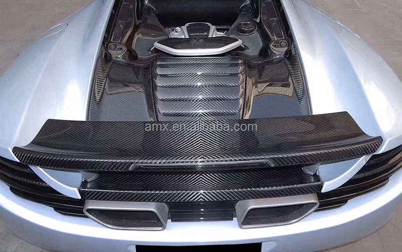 Excellent Quality Factory Price Carbon Fiber Bonnet Hood Engine Cover Kit for Mclaren MP4 12C 650