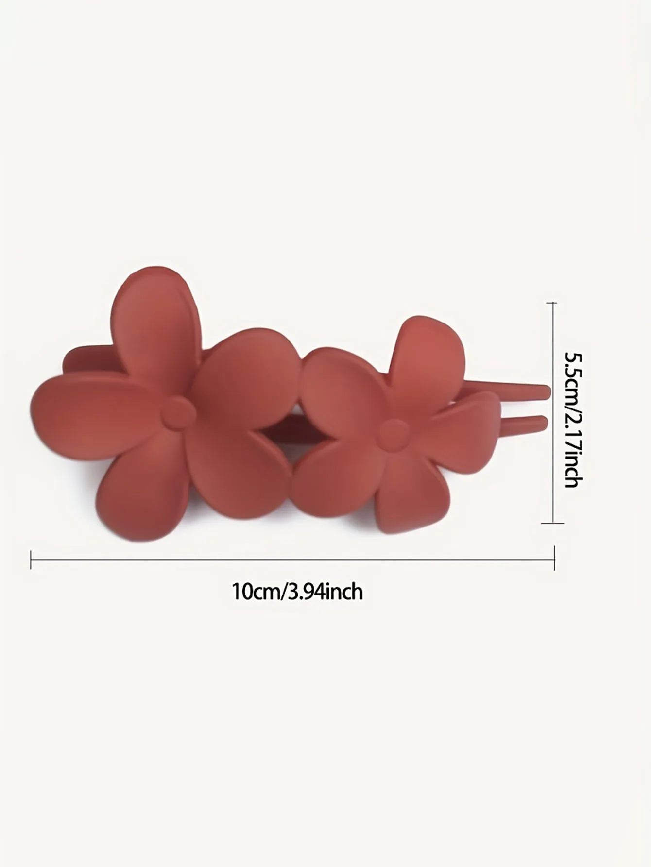 3pcs Trendy Flowers Hair Clips Decorative Hair Accessories Photography Party Props For Girls